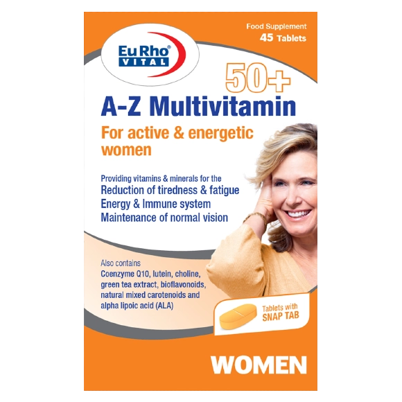 مولتی ویتامین بالای 50 سال بانوان