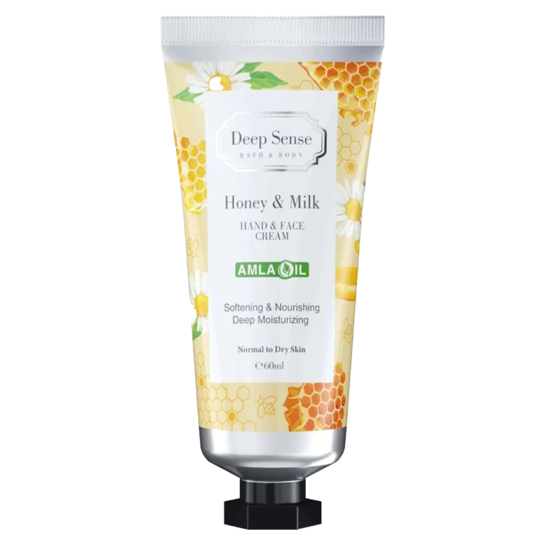 کرم مرطوب کننده دست و صورت شیر و عسل