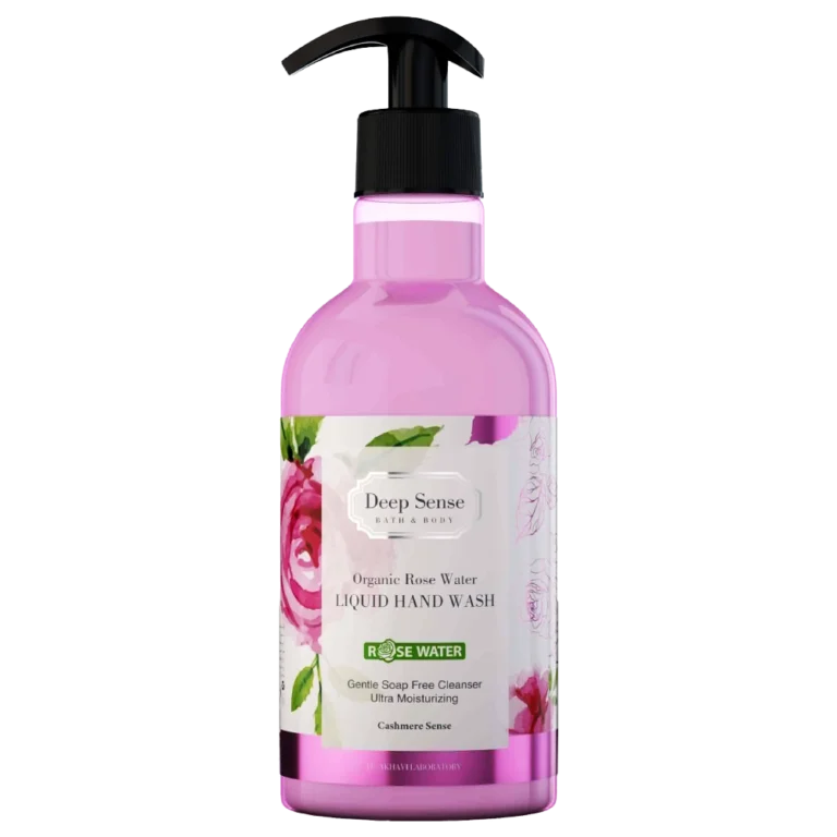مایع دستشویی کرمی گلاب دیپ سنس