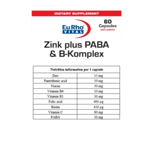 کپسول زینک پلاس پابا یوروویتال